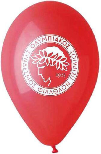 Σετ 5 Μπαλόνια Γενεθλίων Ομάδες Latex Ολυμπιακός 30εκ.