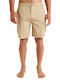Herrenshorts Cargo Beige