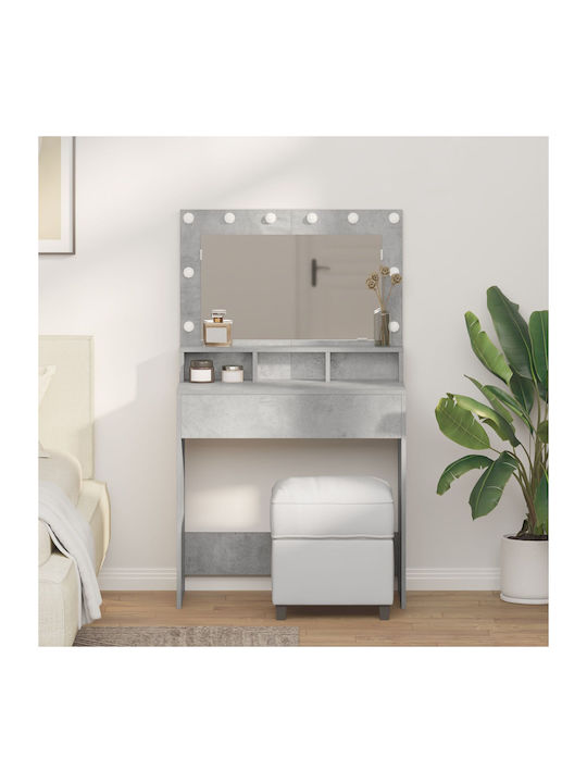 Floor-standing Bedroom Makeup Dressing Table Wo...