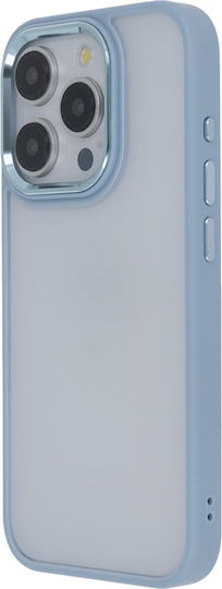 TectoShield Satin Elegante Matt Rückseitencover Metallisches Blau Für iPhone 15 Plus