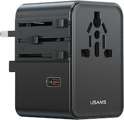 Usams CC310TC01 Steckdosenadapter in Universal