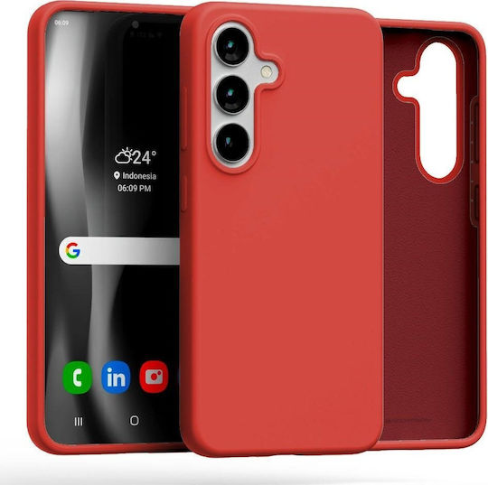 Mercury Back Cover Σιλικόνης Κόκκινο (Galaxy S25)
