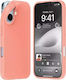 Mercury Back Cover Silicone / Plastic Pink (iPhone 16)