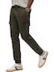 Παντελόνι Cargo σε Slim Εφαρμογή Dark Grey Green