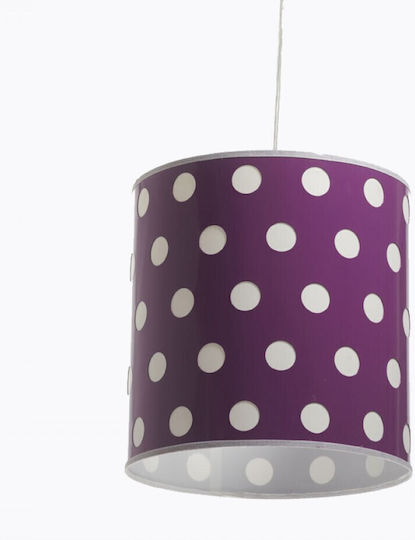 Gallis Ringo Pendant Light Purple 30x30cm