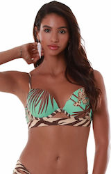 Bluepoint Bikini Bra Petrol