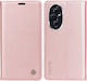 Yikatu Книга Изкуствена кожа / Силикон Розово злато (Honor 200)