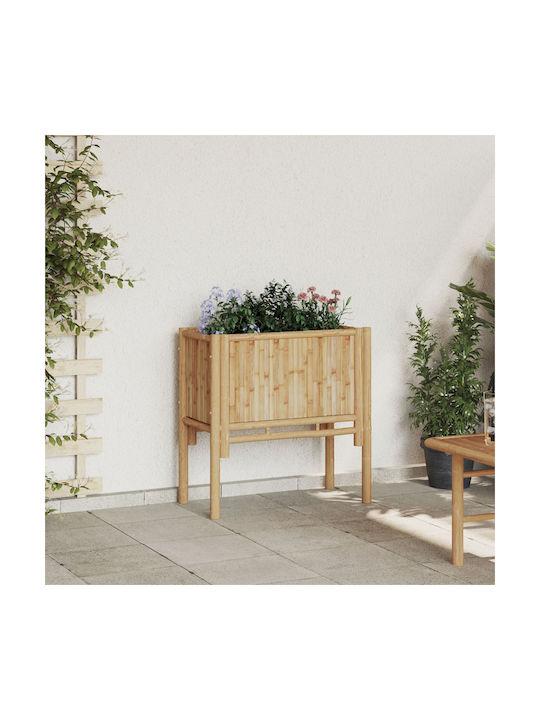 vidaXL Γλάστρα Bamboo Brown vidaXL Γλάστρα Bamboo Brown