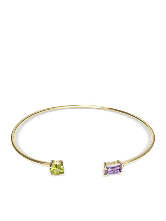 Chrilia Дамско Гривна Белезници от Злато 14K
