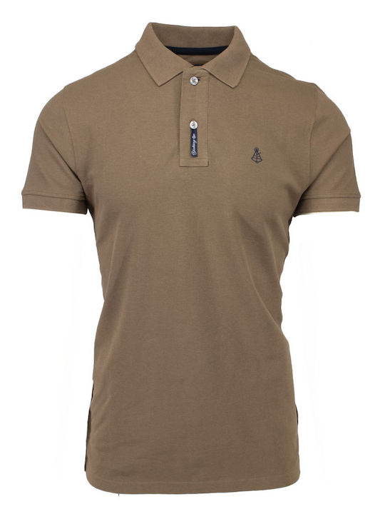 Explorer Polo Μπλούζα Κοντομάνικη Καφέ