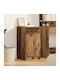 Sideboard Wooden with Drawers Old Wood 40x41x75cm