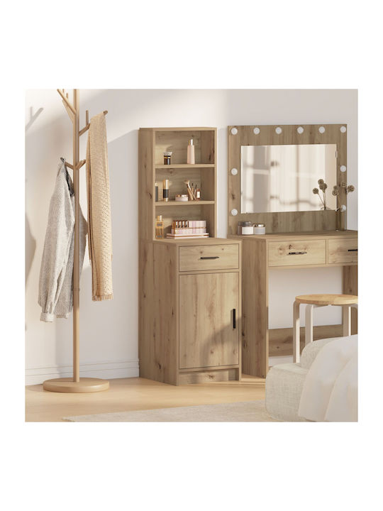 Bufet Din Lemn Cu Sertare Artisan Oak 40x41x135cm