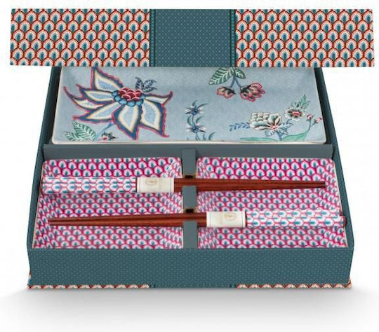 PiP Studio Flower Festival Sushi Set Multicolor 6pcs