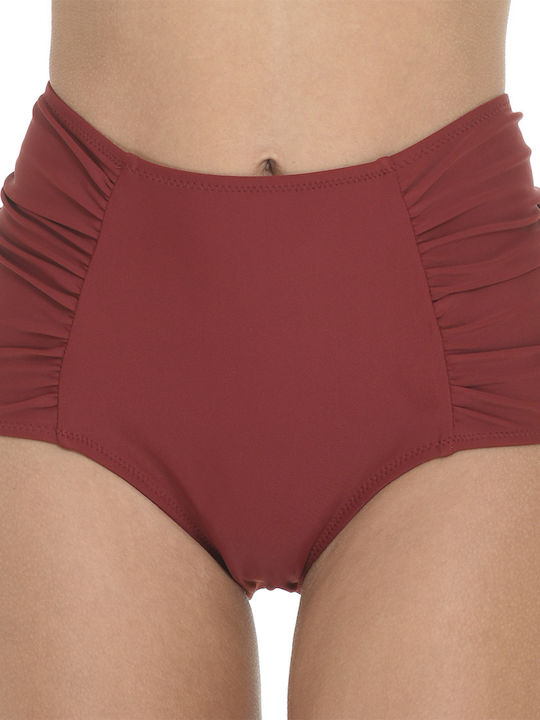 MiandMi Bikinihosen Boxer Hohe Taille Keramidi