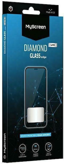 MyScreenPROTECTOR 3D 0.33mm Full Glue Tempered Glass Μαύρο (Moto G35)