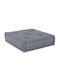 Bean Bag Chair Waterproof Grey 70x70x36cm