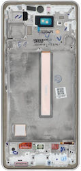 Screen Display with Frame for SAMSUNG A53 A536 (Silver) Screen Display with Frame for SAMSUNG A53 A536 (Silver)