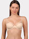 Bra with Light Padding Underwire Beige
