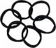 Black Thin Hair Scrunchies 10899 Hairutopia Black