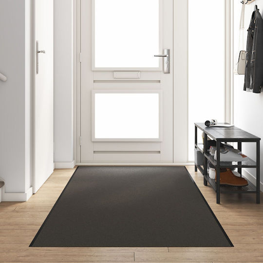 vidaXL Anti-slip Rug Outdoor Rectangular Charcoal