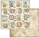 Stamperia Scrapbooking-Papier 30,5x30,5cm beids...