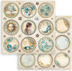 Hârtie de Scrapbooking Stamperia 30.5x30.5cm Fa...