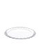 Pasabahce Servierplatte Glas Transparent mit Durchmesser 26.4cm 1Stück