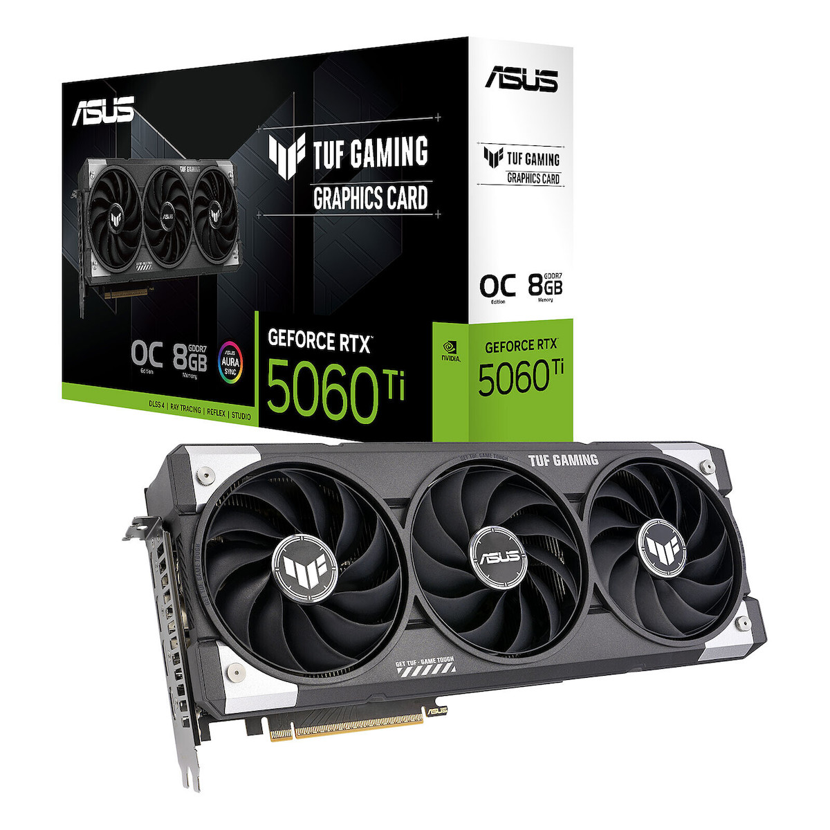 Asus GeForce RTX 5060 Ti 16GB GDDR7 TUF Gaming OC Κάρτα Γραφικών