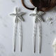 Starfish Decorative Hairpin Set 2 Pcs