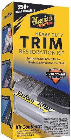 Meguiar's Υγρό Καθάρισμα / Προστασία για Αμάξωμα Trim Restoration Kit