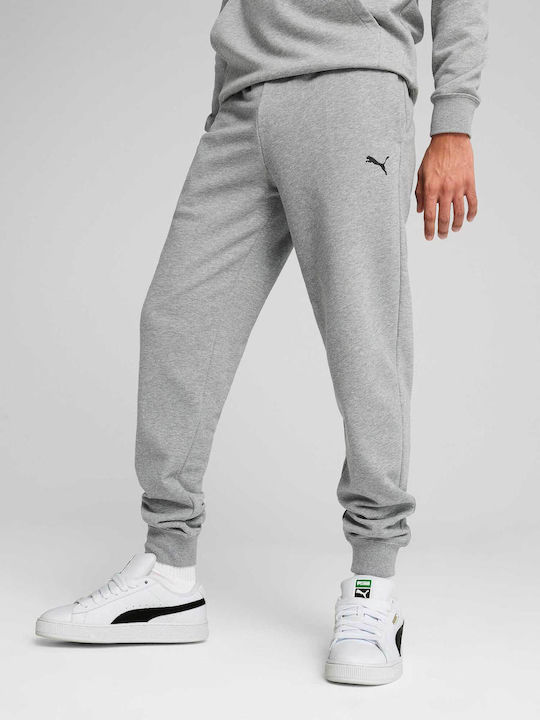 PUMA Παντελόνι Φόρμας με Λάστιχο Grey