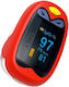 Metricy Metrisch Professionelles Oximeter Fingerspitze Für Kinder Rot