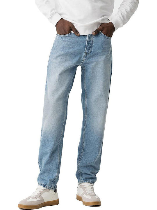 Ανδρικό Παντελόνι Τζιν με Relaxed Εφαρμογή Light Blue