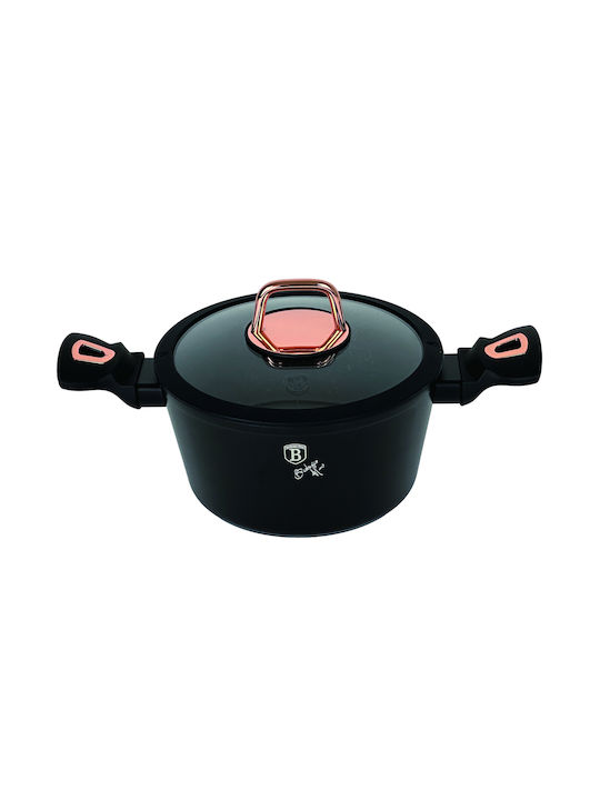 Berlinger Haus Black Rose Collection Deep Pot made of Aluminum 2.5lt / 20cm