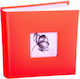 Bound Album with Sleeves 13x18 Holds 100 Photos 13x18 or 13x19 Length 21cm Width 21cm S554 Orange