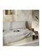 Gofis Home Laurel Ριχτάρι Πολυθρόνας Ζακάρ 180x180εκ. 731/14 Rock Grey 2007731114004