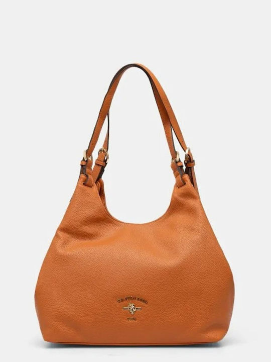 U.S. Polo Assn. Geantă de damă De umăr Tabac maro