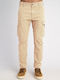 River Trousers Cargo Elastic Beige