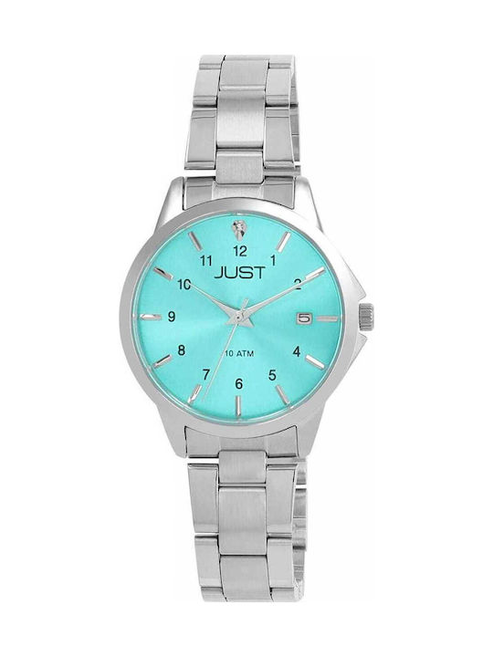 Just Watch Women's Watch with Silver Metal Brac...