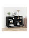 Bufet Negru 103.5x35x70cm