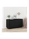 Bufet din Lemn Negru 102x35x55cm