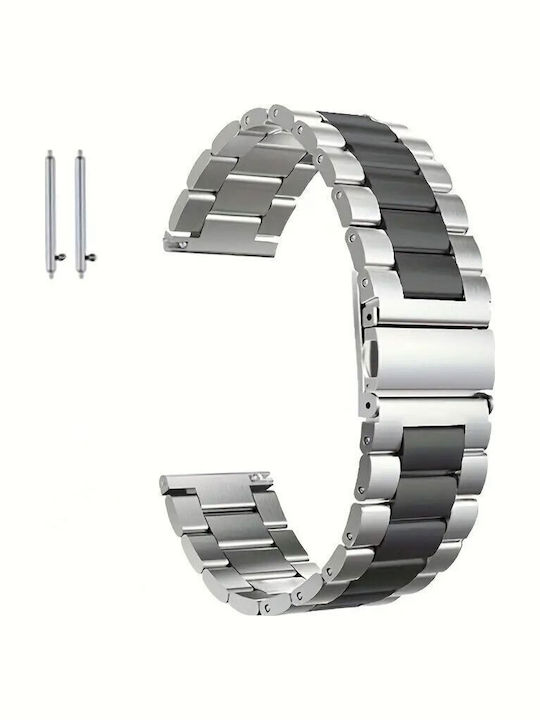 Wsshe Metallic Bracelet Silver 22mm