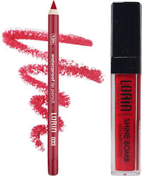 Lorin Lip Combo Makeup Set for the Lips Glitz 2pcs Lorin Lip Combo Makeup Set for the Lips Glitz 2pcs