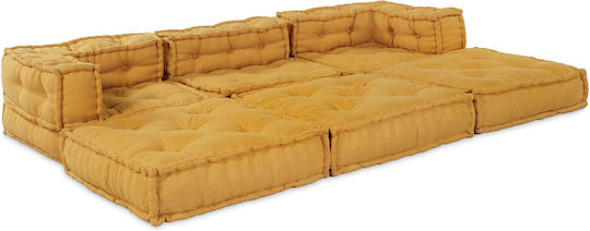 Sitzsäcke & Poufs Kanapee Gelbe 70x70x54cm Sitzsäcke & Poufs Kanapee Gelbe 70x70x54cm