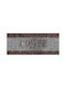 Beauty Home Kitchen Mat Runner with Non-Slip Underlay Gray 60x160cm