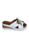 Anatomic Women's Leather Platform Shoes White