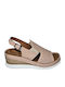 Anatomic Women's Leather Platform Shoes Pink