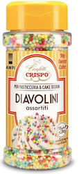 Confetti Crispo Βρώσιμα Διακοσμητικά Πολύχρωμα 100gr