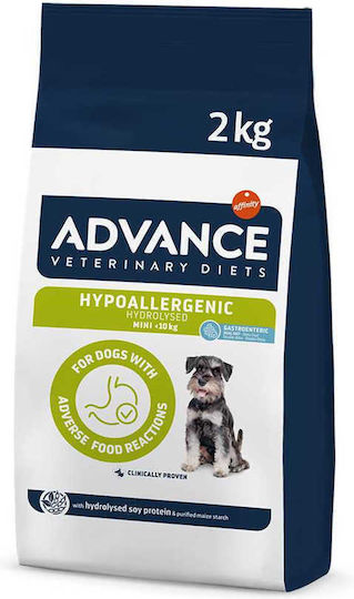 Advance Hypoalergenic and Gastroenteric Mini 2kg Ξηρά Τροφή Σκύλων Μικρόσωμων Φυλών με Αρνί και Ψάρια