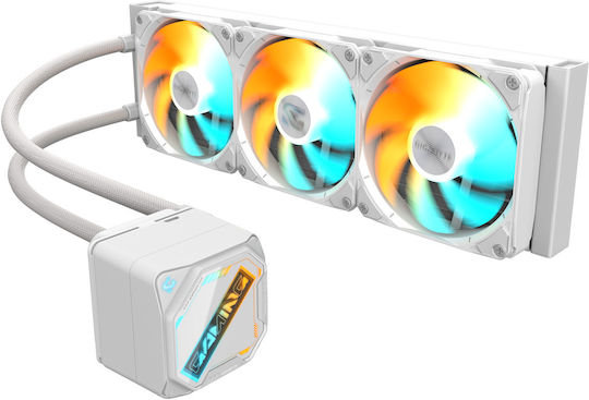 Gigabyte Gaming 360 Υδρόψυξη AIO CPU με 3 Ανεμιστήρες 120mm και ARGB Φωτισμό Λευκή